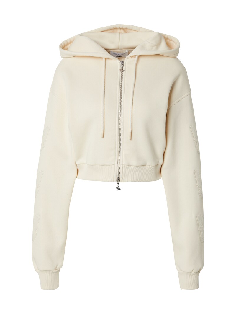 sinned x about you Sudadera con cremallera 'Spontaneous' florence by mills exclusive for ABOUT YOU en Crema