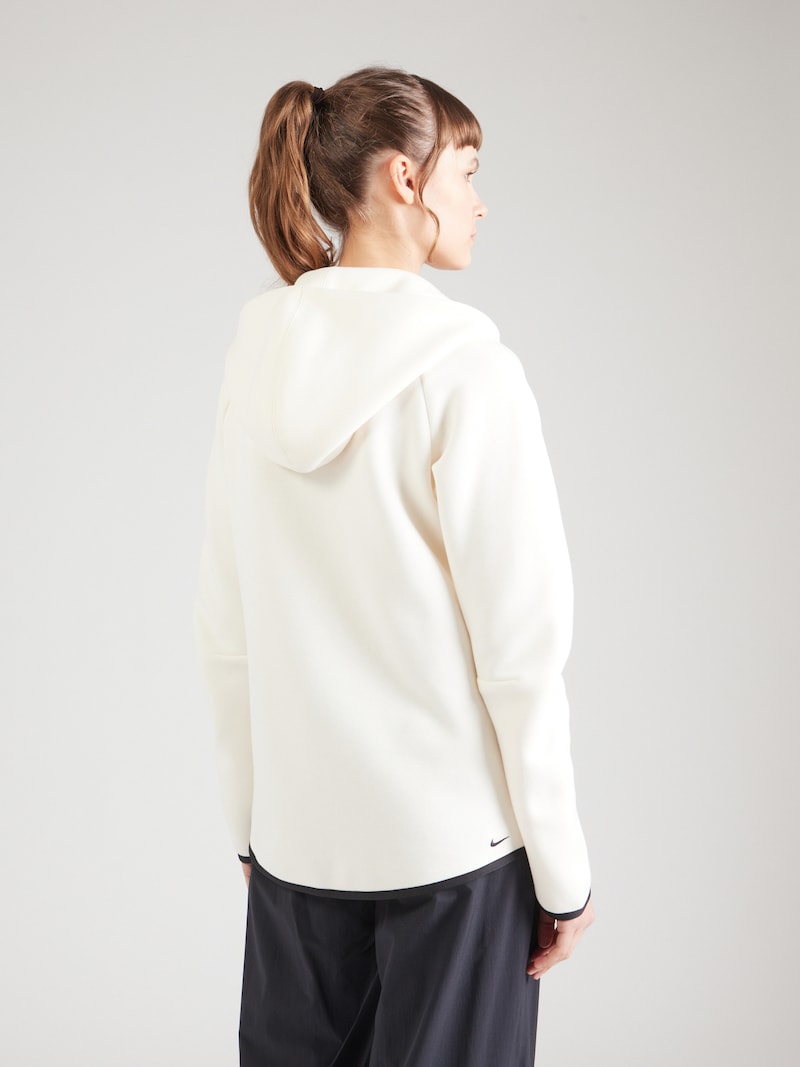 Sinned X About You Sudadera Con Cremallera 'TECH FLEECE 2' Nike Sportswear En Blanco