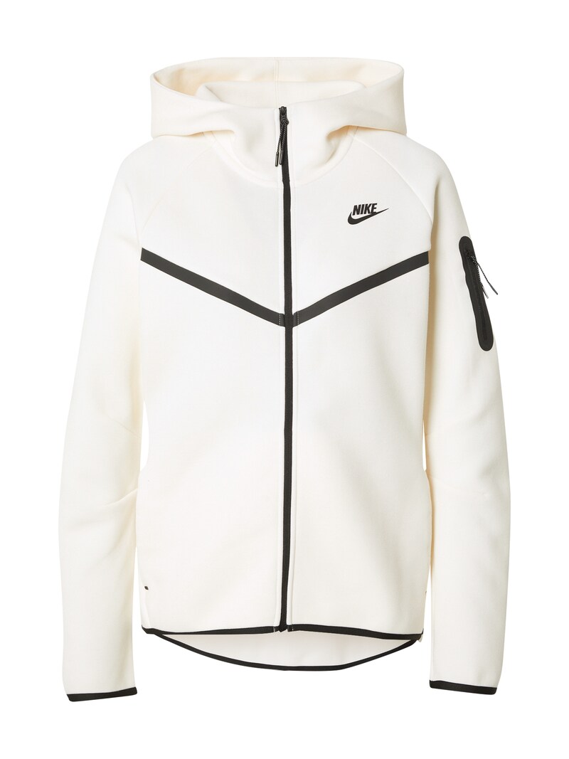 Sinned X About You Sudadera Con Cremallera 'TECH FLEECE 2' Nike Sportswear En Blanco