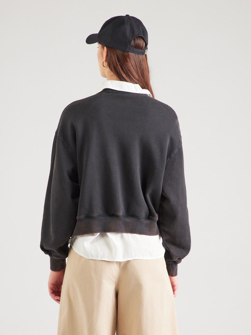 Sinned X About You Sudadera 'ESS' ADIDAS ORIGINALS En Negro