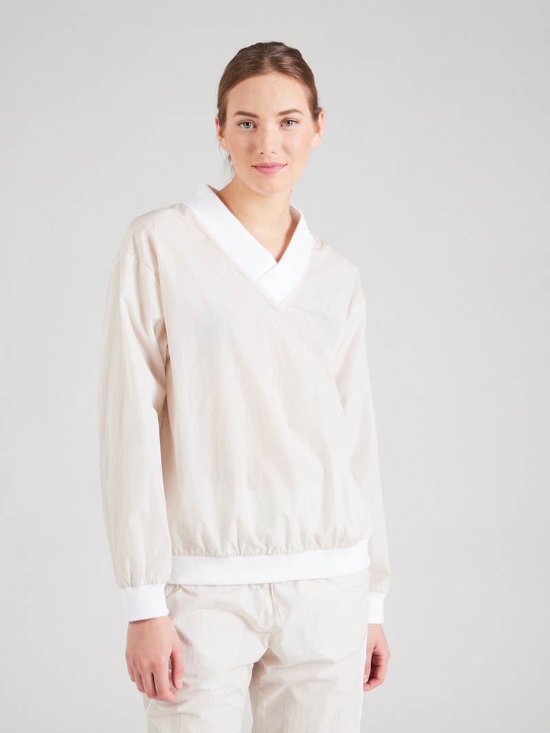 Sinned X About You Sudadera 'ESSTL' Nike Sportswear En Capuchino