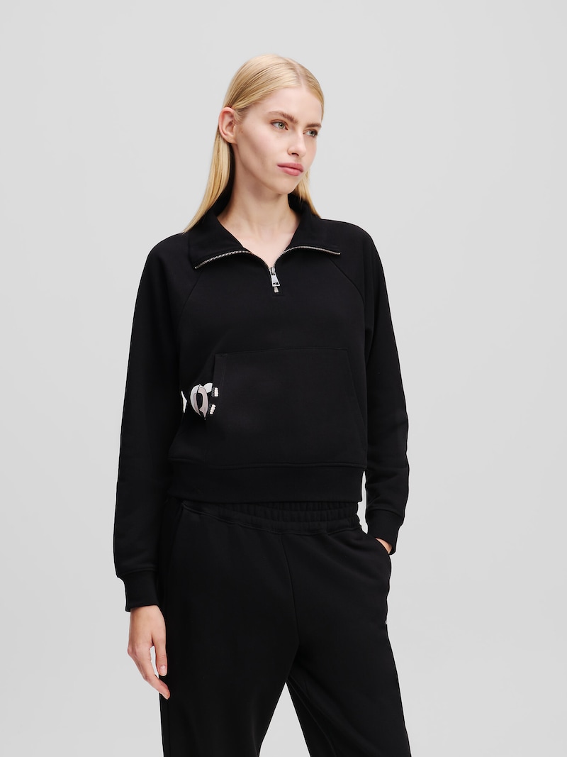 Sinned X About You Sudadera 'IKON' Karl Lagerfeld En Negro