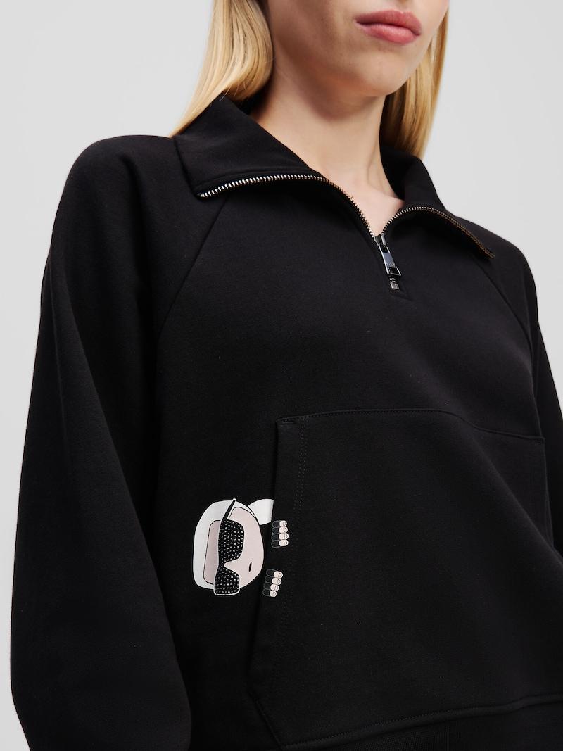 Sinned X About You Sudadera 'IKON' Karl Lagerfeld En Negro