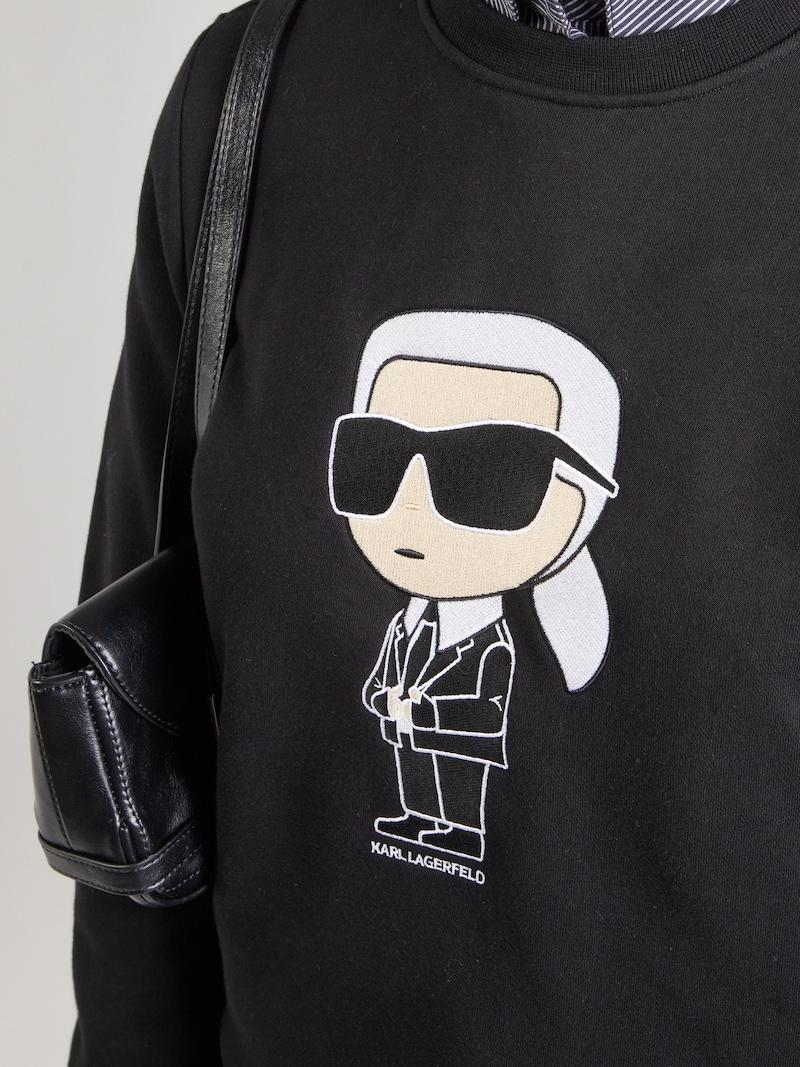 Sinned X About You Sudadera 'Ikonik 2.0' Karl Lagerfeld En Negro