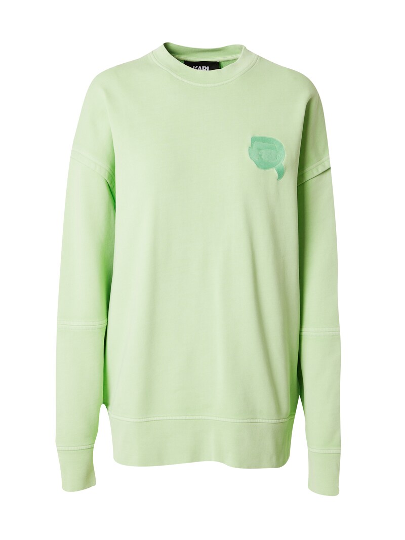 sinned x about you Sudadera 'IKONIK 2.0' Karl Lagerfeld en Verde Verde Claro