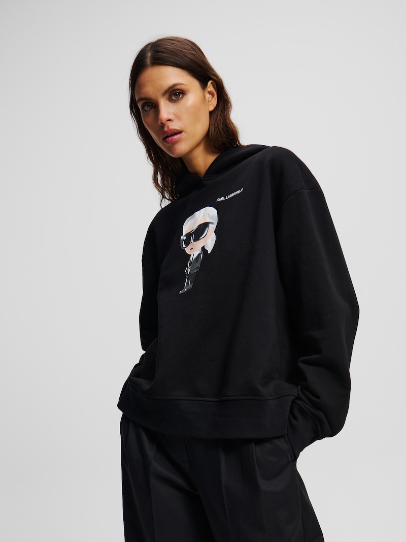 Sinned X About You Sudadera Karl Lagerfeld En Negro