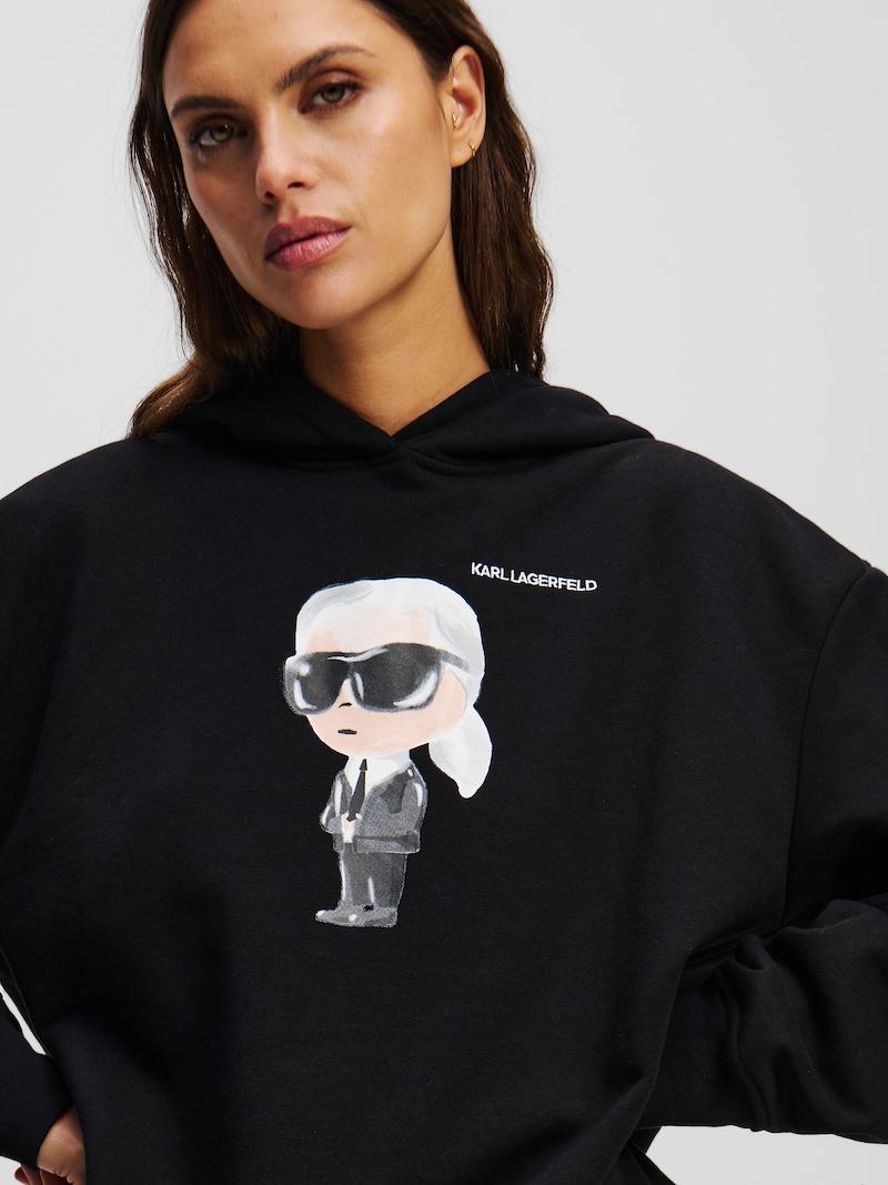 Sinned X About You Sudadera Karl Lagerfeld En Negro