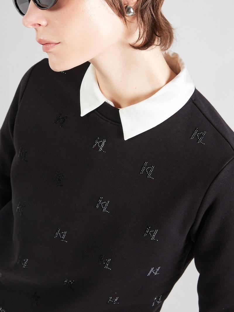 Sinned X About You Sudadera Karl Lagerfeld En Negro