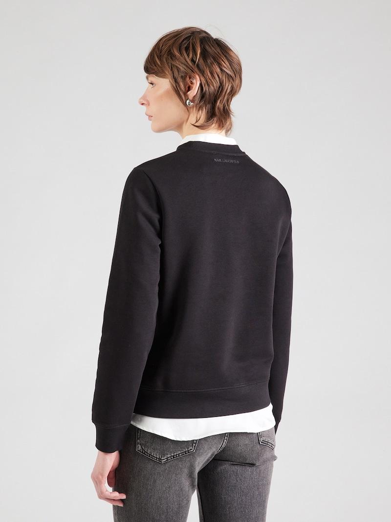 Sinned X About You Sudadera Karl Lagerfeld En Negro