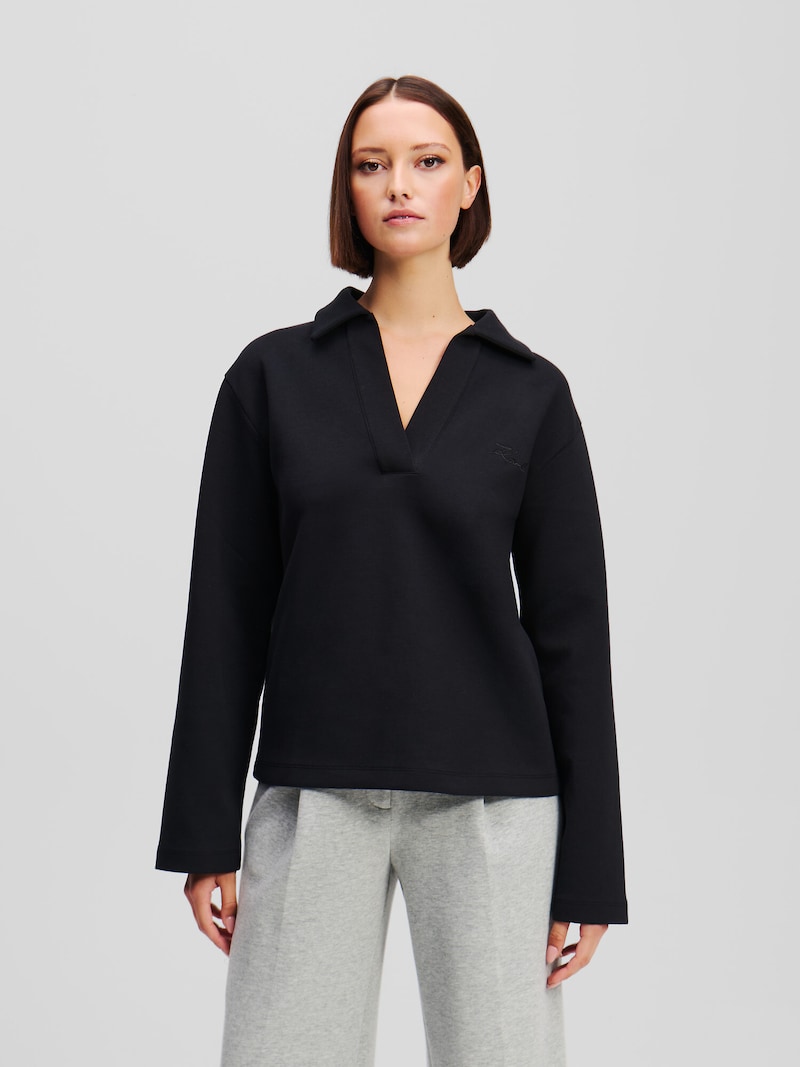 Sinned X About You Sudadera Karl Lagerfeld En Negro