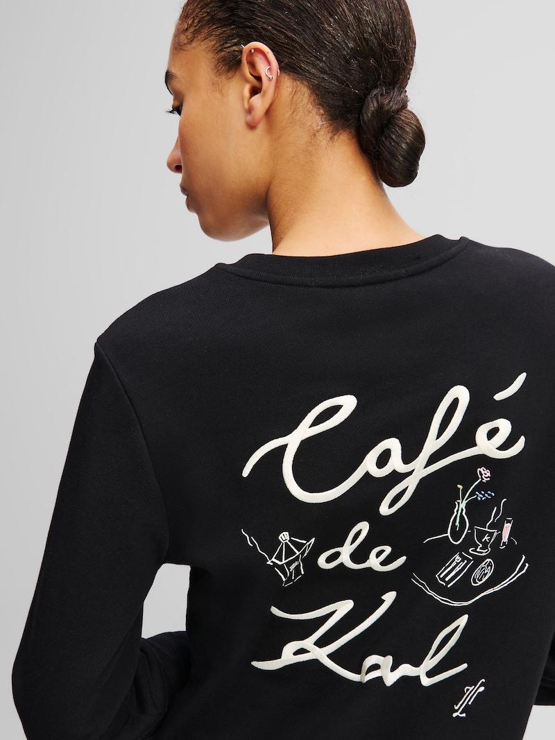 Sinned X About You Sudadera 'KL X Jorge Parra' Karl Lagerfeld En Negro