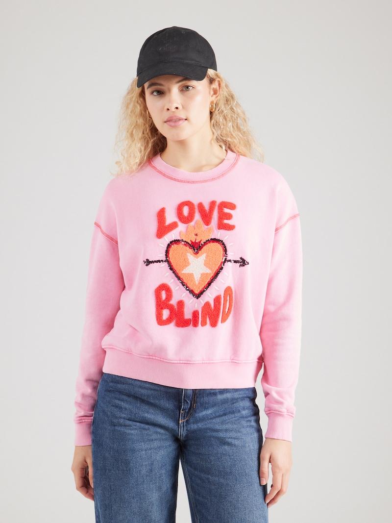 Sinned X About You Sudadera 'LOVE IS BLIND' Grace En Rosa