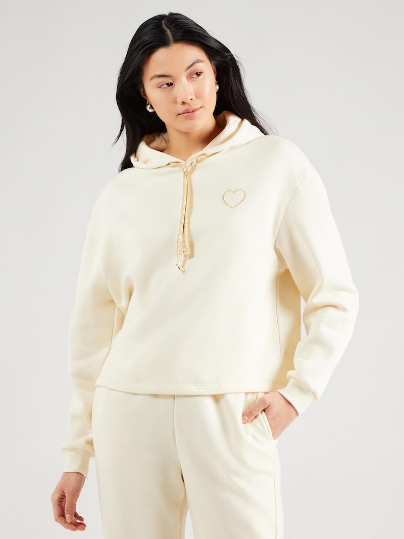 Sinned X About You Sudadera 'PCCHILLI' PIECES En Champán