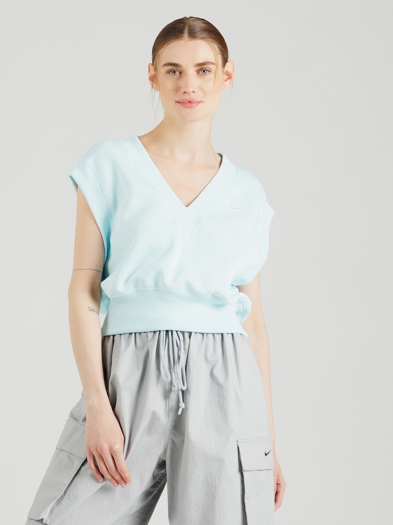 Sinned X About You Sudadera 'PHNX FLC' Nike Sportswear En Azul Claro