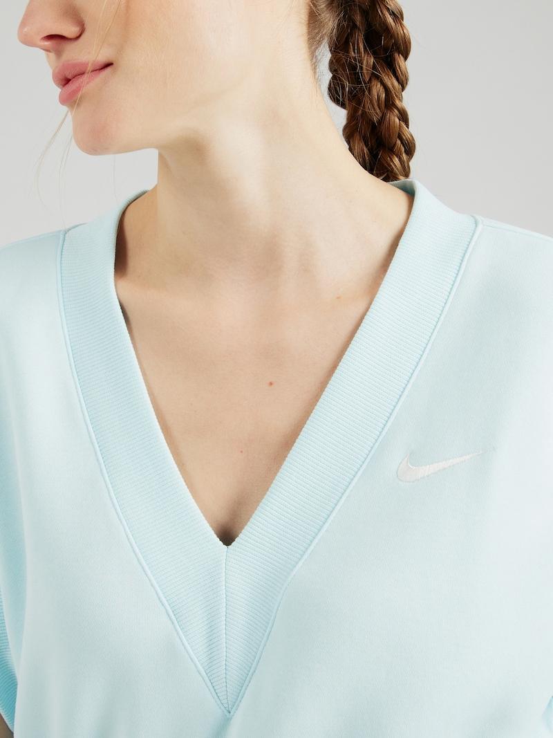 Sinned X About You Sudadera 'PHNX FLC' Nike Sportswear En Azul Claro