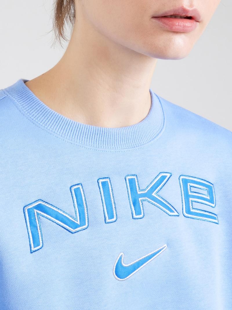 Sinned X About You Sudadera 'Phoenix Fleece' Nike Sportswear En Azul Azul Claro