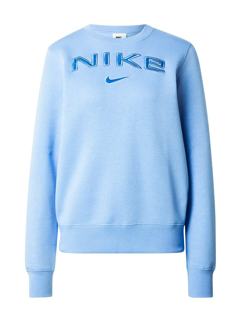 sinned x about you Sudadera 'Phoenix Fleece' Nike Sportswear en Azul Azul Claro
