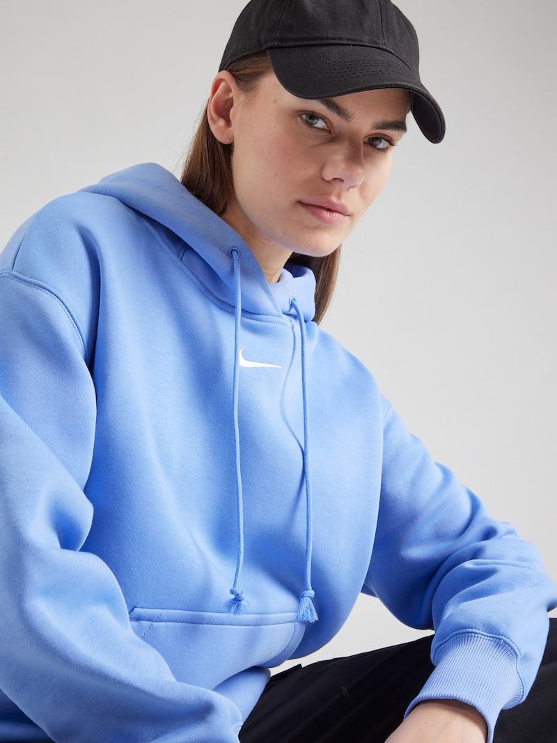 Sinned X About You Sudadera 'Phoenix Fleece' Nike Sportswear En Azul Real