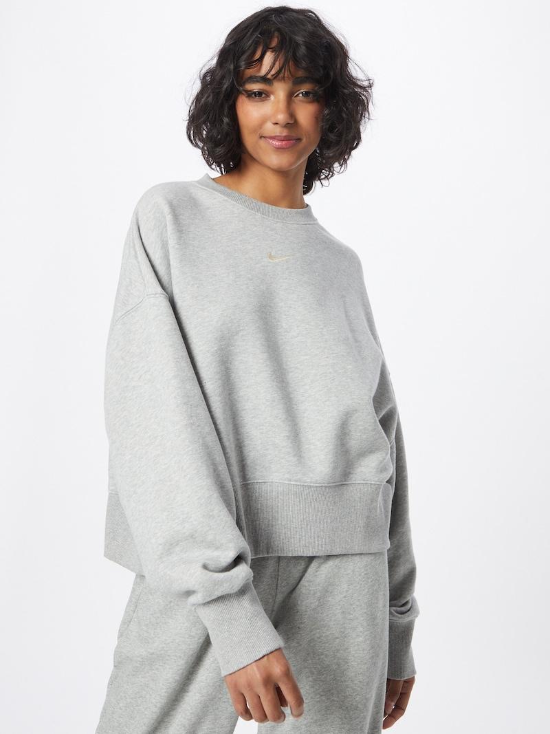 Sinned X About You Sudadera 'Phoenix Fleece' Nike Sportswear En Gris Moteado