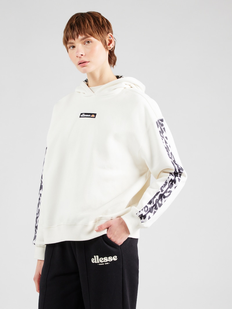 Sinned X About You Sudadera 'Sevila' ELLESSE En Offwhite