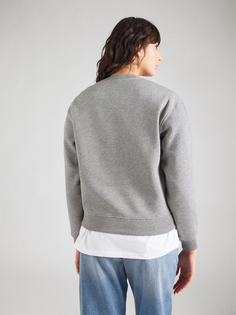 Sinned X About You Sudadera TOMMY HILFIGER En Gris Moteado