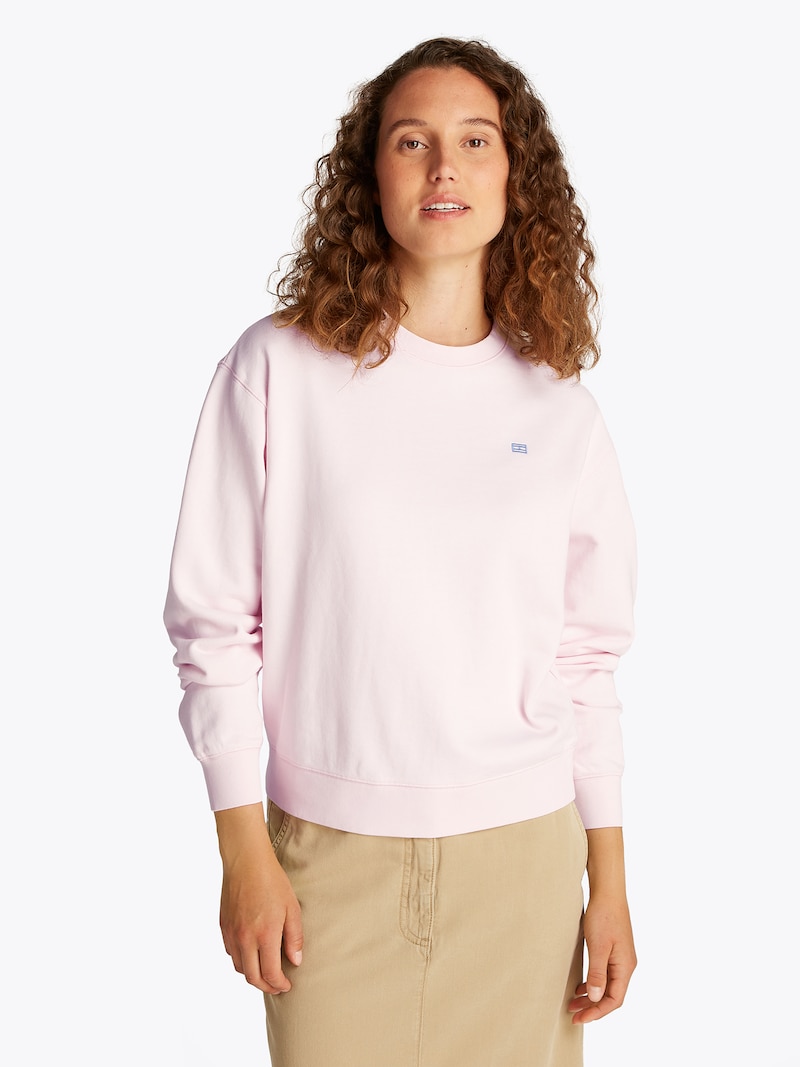 Sinned X About You Sudadera TOMMY HILFIGER En Rosa Claro