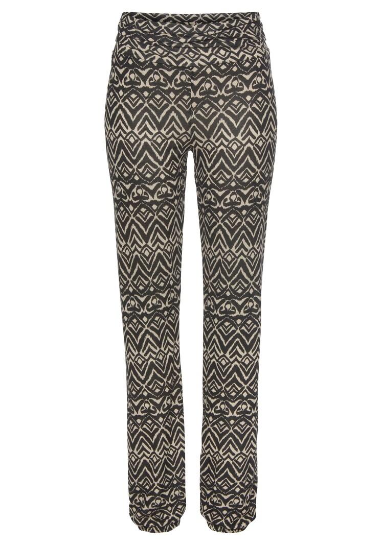 sinned x about you Tapered Pantalón BUFFALO en Beige Negro