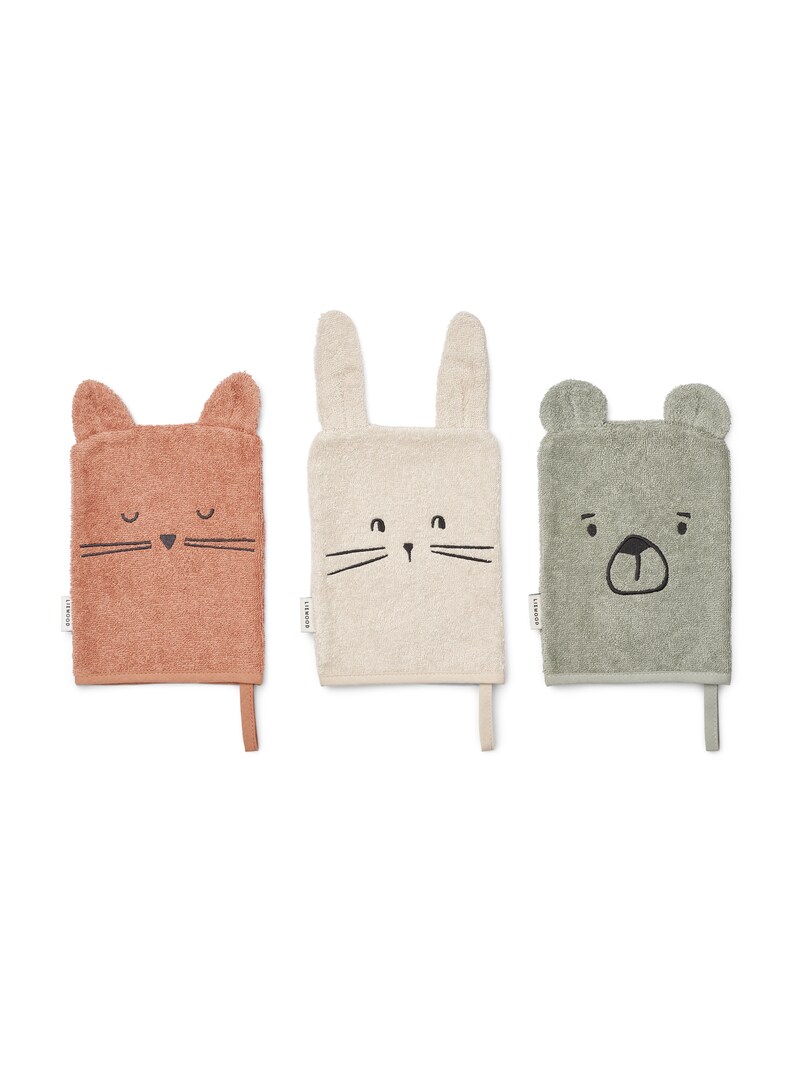 sinned x about you Toalla de baño 'Sylvester' Liewood en Azul Pastel Cognac Blanco