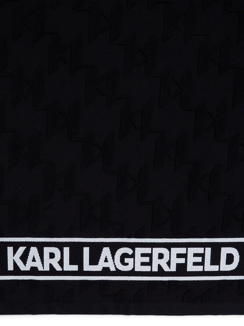 Sinned X About You Toalla De Playa Karl Lagerfeld En Negro