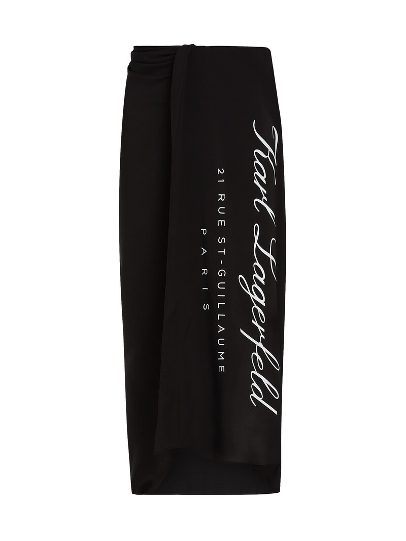 sinned x about you Toalla de playa Karl Lagerfeld en Negro