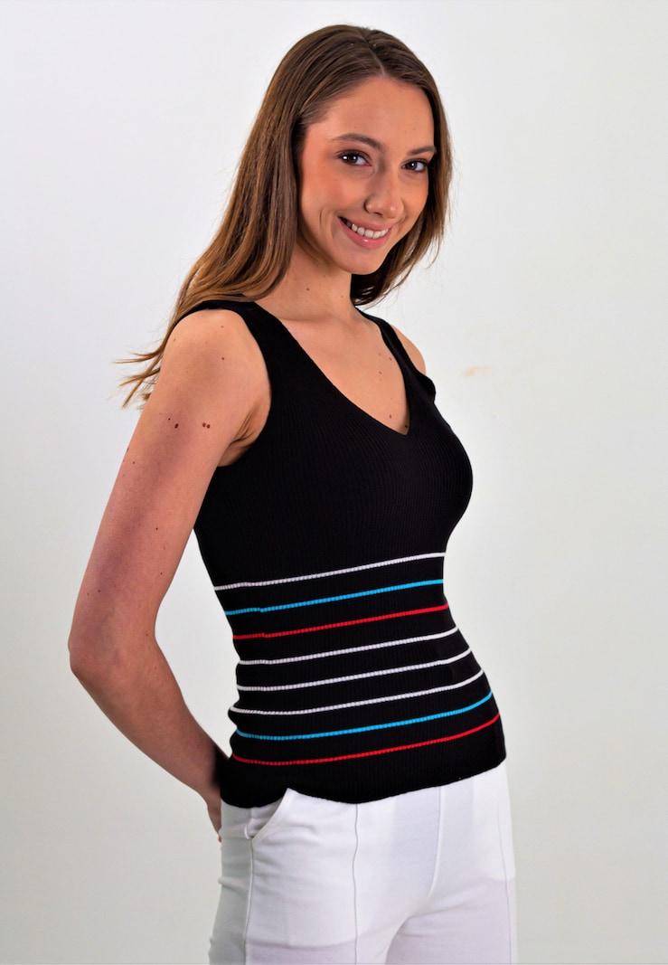 Sinned X About You Top De Punto Felix Hardy En Negro