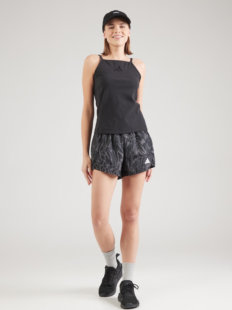Sinned X About You Top Deportivo ADIDAS SPORTSWEAR En Negro