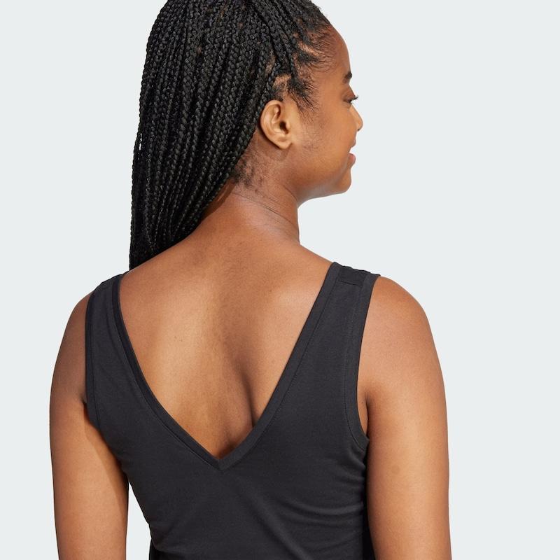 Sinned X About You Top Deportivo 'Essentials' ADIDAS SPORTSWEAR En Negro