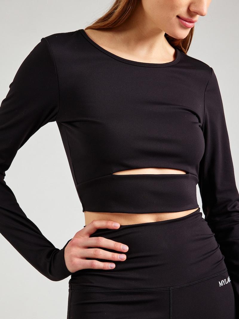 Sinned X About You Top Deportivo MYLAVIE By Sarah Harrison En Negro