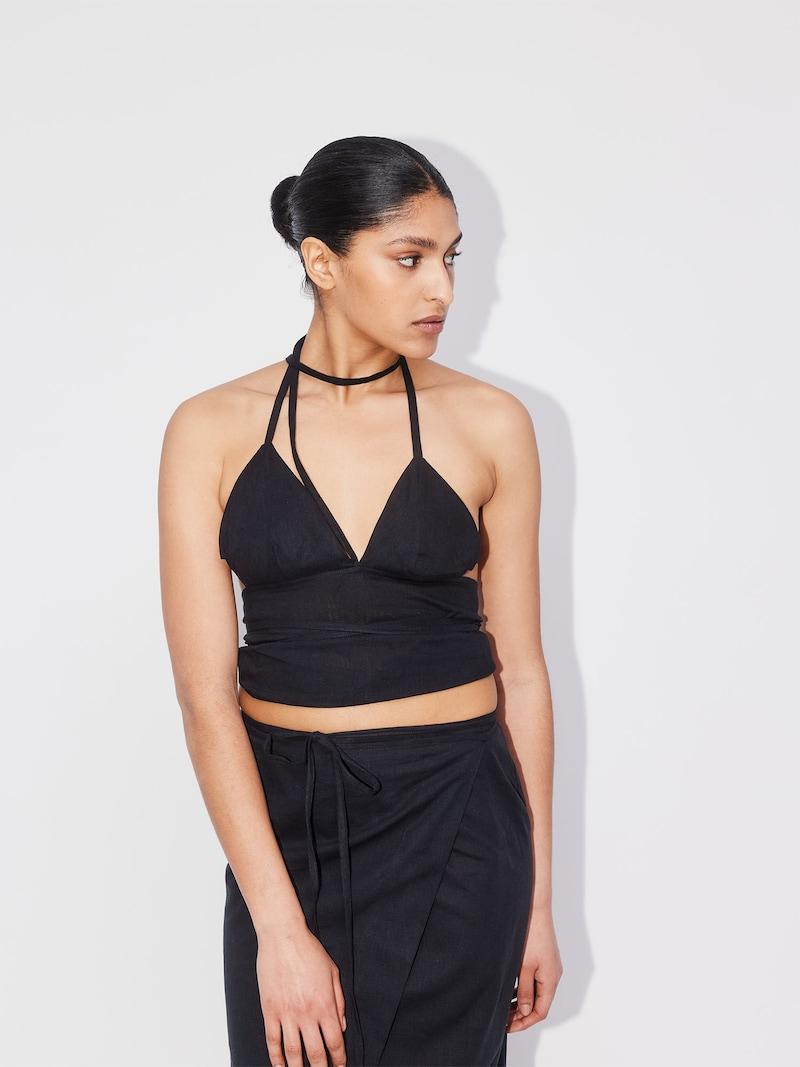 Sinned X About You Top 'Holiday' ABOUT YOU REBIRTH STUDIOS En Negro