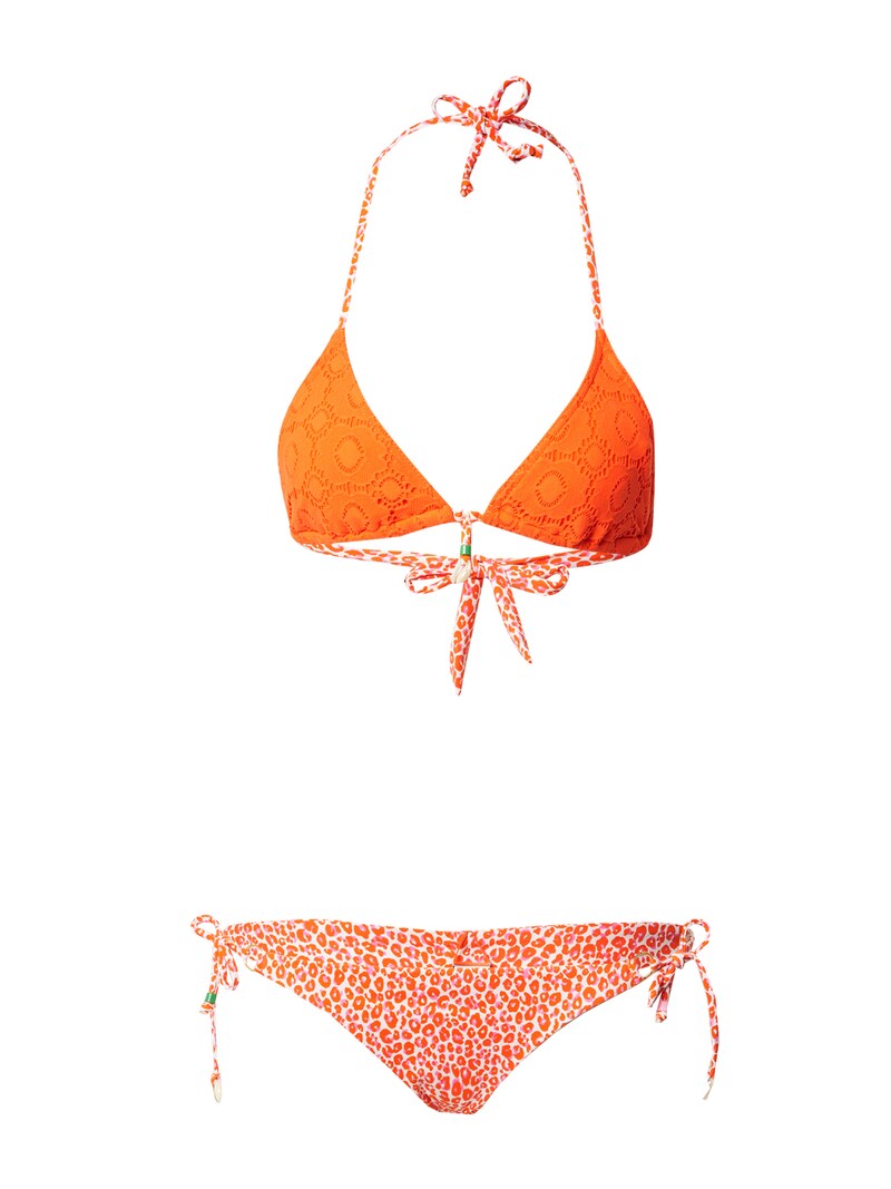 sinned x about you Triángulo Bikini Banana Moon en Naranja