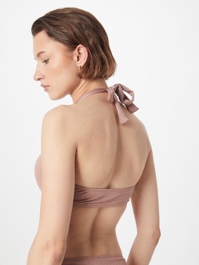 Sinned X About You Triángulo Top De Bikini ESPRIT En Salmón