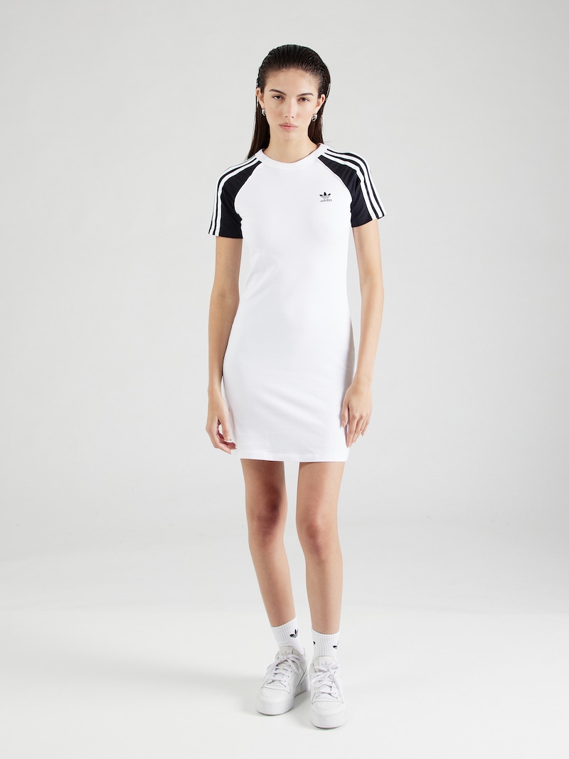 Sinned X About You Vestido ADIDAS ORIGINALS En Blanco