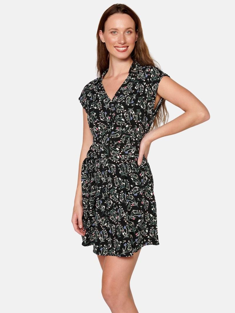 Sinned X About You Vestido Camisero KOROSHI En Negro