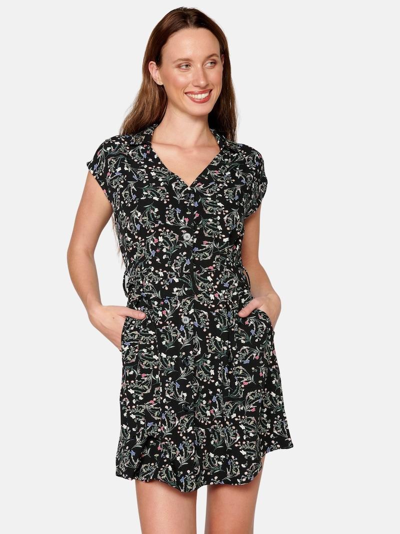 Sinned X About You Vestido Camisero KOROSHI En Negro