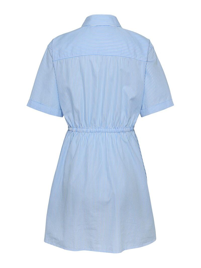 Sinned X About You Vestido Camisero Tommy Jeans En Azul Claro