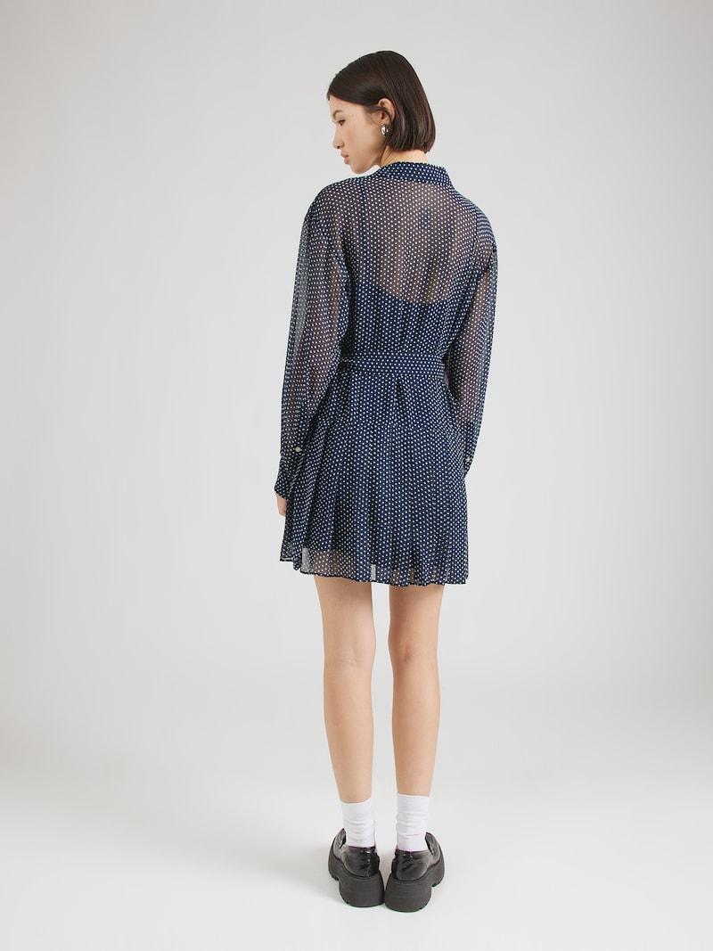 Sinned X About You Vestido Camisero Tommy Jeans En Navy