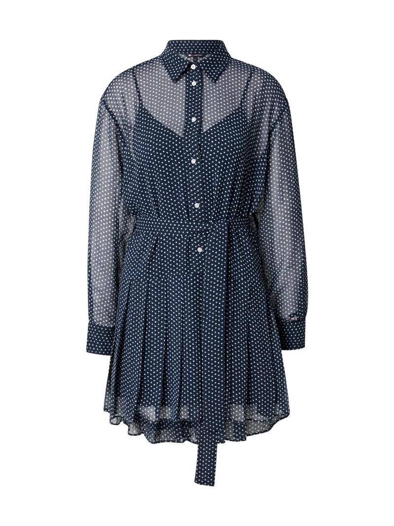 sinned x about you Vestido camisero Tommy Jeans en Navy