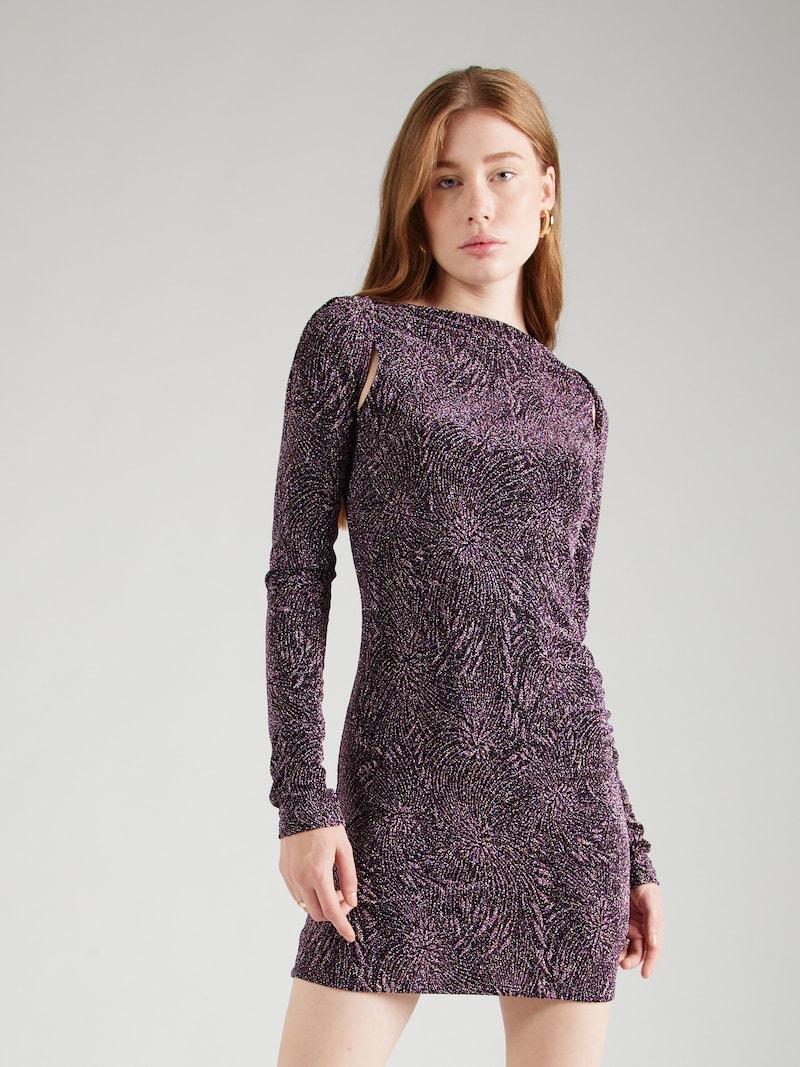 Sinned X About You Vestido De Gala PATRIZIA PEPE En Lila Oscuro