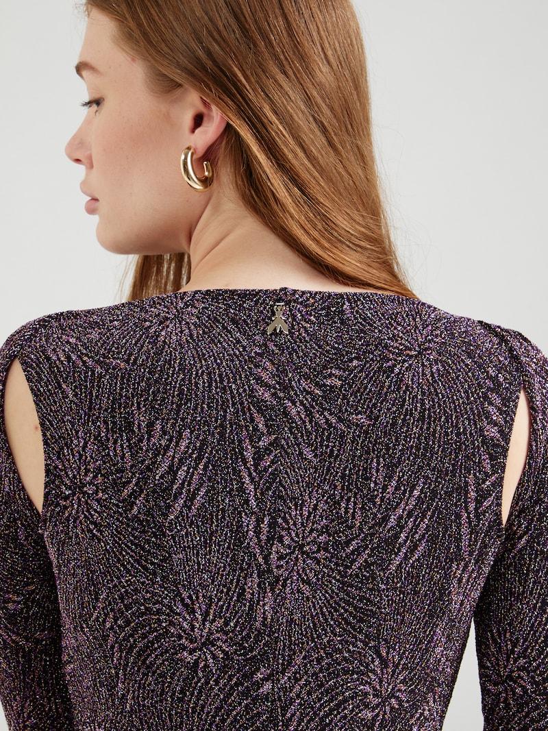 Sinned X About You Vestido De Gala PATRIZIA PEPE En Lila Oscuro