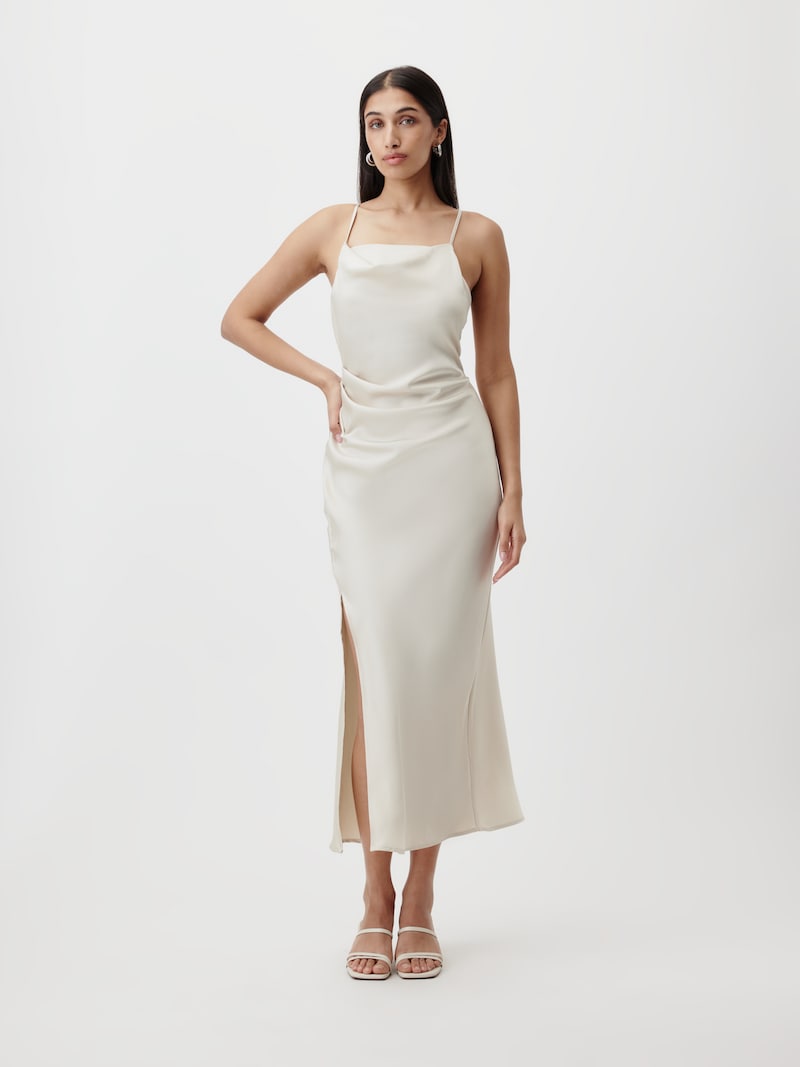 Sinned X About You Vestido De Noche 'Brianne' LeGer By Lena Gercke En Beige