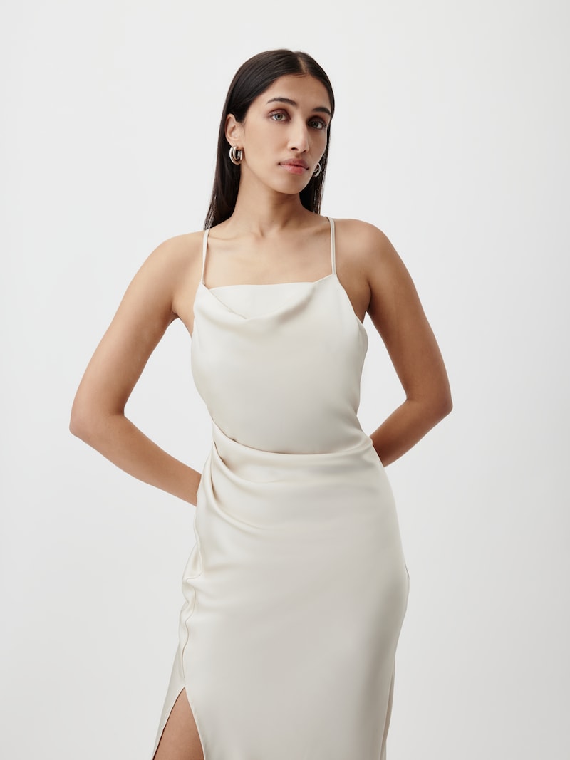 Sinned X About You Vestido De Noche 'Brianne' LeGer By Lena Gercke En Beige