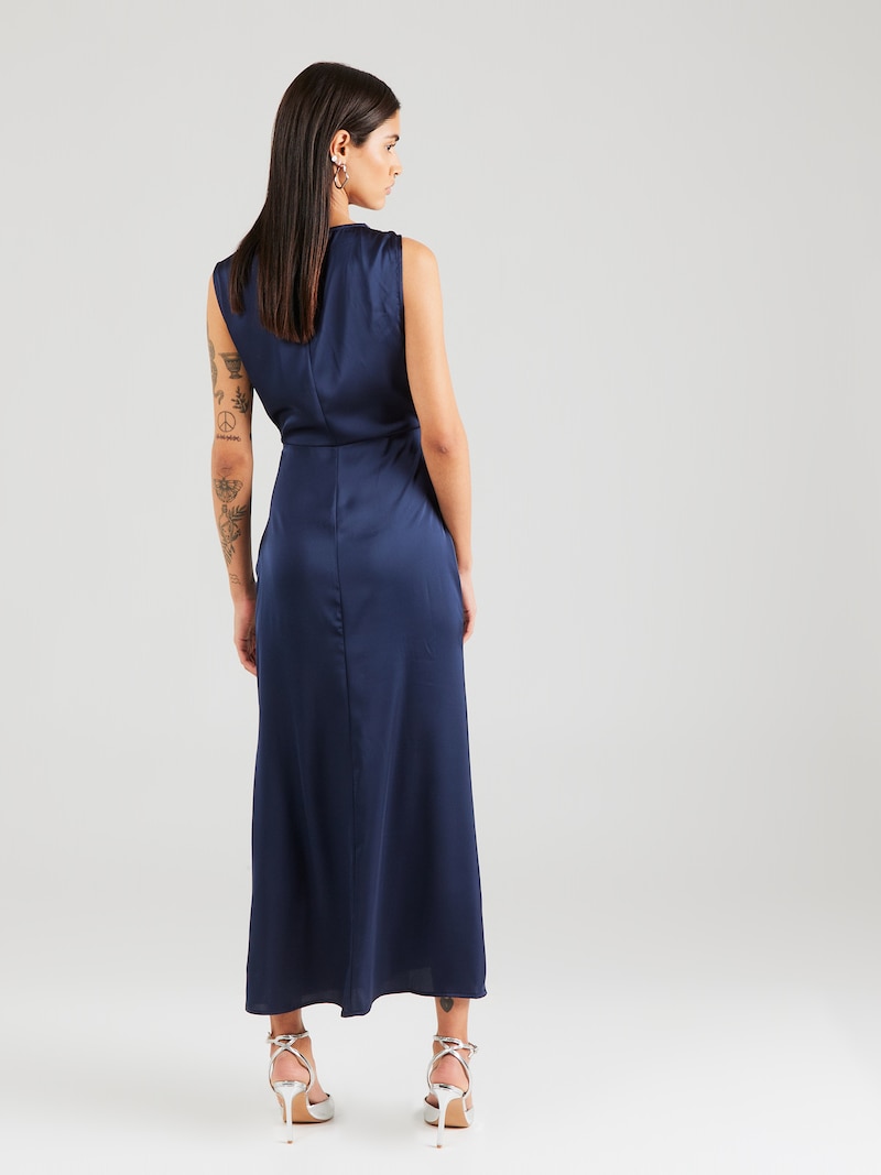 Sinned X About You Vestido De Noche 'Ravenna' VILA En Navy