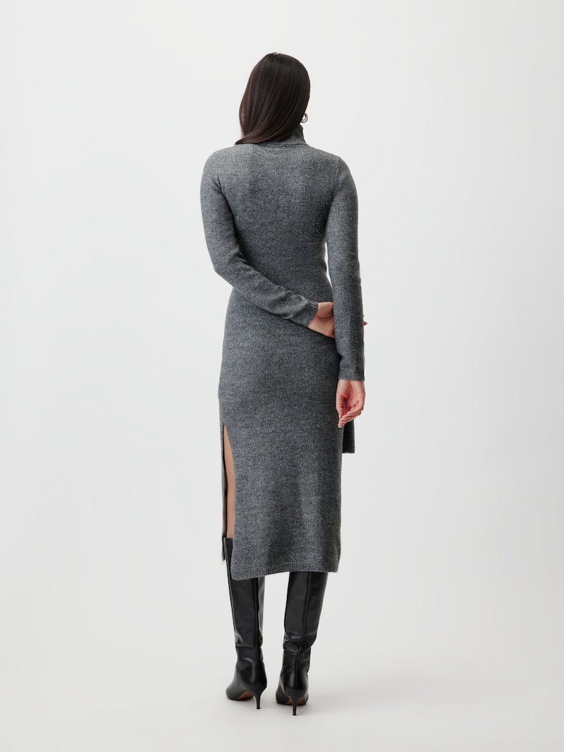 Sinned X About You Vestido De Punto 'Caya' LeGer By Lena Gercke En Gris Moteado