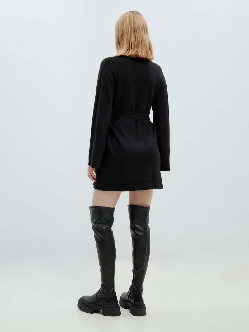 Sinned X About You Vestido De Punto 'Coraline' EDITED En Negro